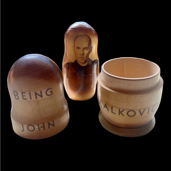 Being John Malkovich Movie Promo Nesting Dolls Russian matryoshka prototype - Picture 3 of 13